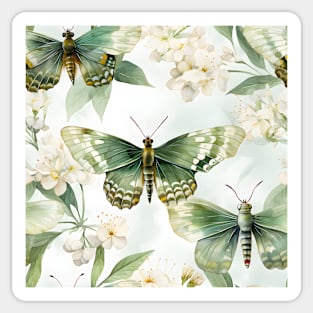 Butterflies Watercolor 15 - Silver Spotted Skipper Sticker